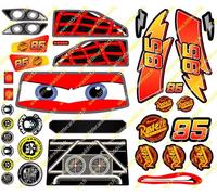 Planche Cars pour Slash, Flash Mc Queen, movie, rc drift, rc bash, short course