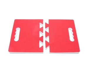 Planche Cassable Réutilisable de Taekwondo Karaté en Mousse EVA Rouge | Équipement Portable, sans Odeur, pour Gym et Académie D’arts Martiaux, Débutants et Professionnels