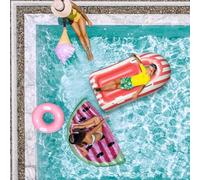 Planche Corporelle Gonflable,Flotteur Piscine Enfant Portable avec Poignées - Glissades d'eau Sports Nautiques Sauvetage Plongée Apnée Jeu Extérieur Mer Lac Fête Été