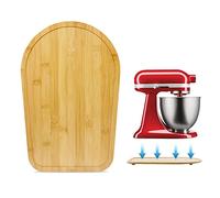 Planche coulissante en bambou compatible avec le robot de cuisine KiTchen Aid 4,5-5 Qt - Support coulissant compatible avec le mixeur KiTChen Aid 4.5-5 Qt 5K45SS 5KSM175PS 5KSM125 - Accessoire pour