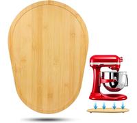 Planche coulissante en bambou pour robot de cuisine Kitchen Aid de 5 à 8 m², support coulissant pour bol mélangeur Kitchenaid accessoires, tapis de mélangeur, planche coulissante pour accessoires de