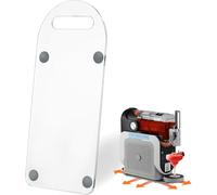 Planche coulissante pour machine Ninja Slushie FS301EU et KLAMER Slush - Déplacement rapide - Verre acrylique transparent - Antidérapant - Tapis coulissant pour accessoires de machine Ninja Slush