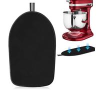 Planche Coulissante pour Robot Pâtissier Kitchenaids 4,5-5 Qt (4,3 L - 4,8 L), Accessoire Kitchenaids Artisan Base Mobile Planche Coulissante pour Thermomix Tm6 5k45ss 5ksm125, Noir