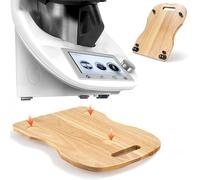 Planche Coulissante pour Thermomix TM6, Planche à glisser pour Thermomix TM5, anti-vibrations, antidérapante et protégée contre les rayures - idéale pour tous les plans de travail de cuisine