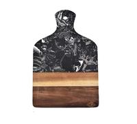 Planche Cuisine Viande, Fruits Planche À Découper En Marbre D'acacia, Planche À Charcuterie En Bois, Planches À Découper De Cuisine Pour Pain Et Viande Cutting Board(B)