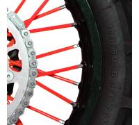 Planche d’Autocollants Rayons Blackbird Rouge Rouge