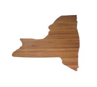 Planche d couper et servir en bambou BambooMN New York Silhouette - 1 unit - 28,5 x 23,5 x 1,5 cm