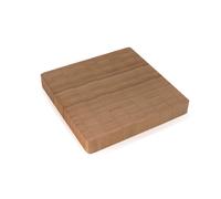 Planche d couper plate en bambou de qualit sup rieure BambooMN - 18 x 18 x 2,5 cm - 3 pi ces