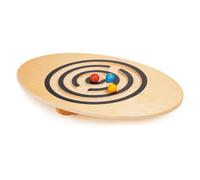 Planche d?équilibre en bois ? labyrinthe à boules colorées multicolore TU
