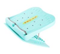 Planche D’étirement Inclinable Réglable pour Chevilles et Mollets, Bleu | ABS Antidérapant, Butée de Talon Stabilisante, Usage Intérieur Extérieur, pour Voûtes Plantaires et Rééducation