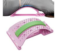 Planche D Etirement Lombaire, Civière Dorsale Orthopédique, Redresseur De Dos Lombaire, 3 Niveaux Réglables, Pour Soutien Lombaires, soulagement de la douleurs, Relaxation Et Etirement Du Dos