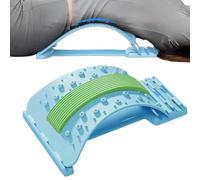Planche D Etirement Lombaire, Civière Dorsale Orthopédique, Redresseur De Dos Lombaire, 3 Niveaux Réglables, Pour Soutien Lombaires, soulagement de la douleurs, Relaxation Et Etirement Du Dos