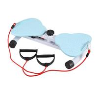 Planche d'abdominaux Core Ab Twister Appareil de torsion la taille à usage domestique, outil fitness avec, planche d'exercice abdominale debout for massage des pieds et perte poids(Blue)