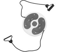 Planche d'abdominaux Core Ab Twister Disque de torsion for la taille, planche d'entraînement abdominal, appareil fitness à domicile, plaque d'exercice rotative for sculpter le corps(Grey)