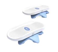 Planche d'abdominaux Core Ab Twister Lot de 2 planches abdominales rotatives et disques torsion for la taille, for un entraînement tonification à domicile(Blue)