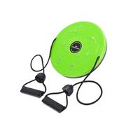 Planche d'abdominaux Core Ab Twister Planche de torsion abdominale ABS Balance Ab Twister Board for exercices renforcement la taille(25cm-green)