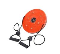 Planche d'abdominaux Core Ab Twister Planche de torsion abdominale ABS Balance Ab Twister Board for exercices renforcement la taille(25cm-orange)