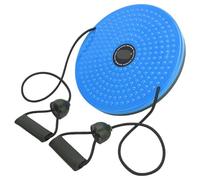 Planche d'abdominaux Core Ab Twister Planche de torsion avec poignées, disque taille, d'équilibre rotatif for affiner la, les bras, hanches et cuisses(Blue)