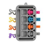 Planche d'activité pour bébés et tout-petits - Jouet éducatif en silicone souple de qualité alimentaire, jouet pour l'apprentissage précoce | Pour et filles de 1 à 3 ans pour une utilisation à la