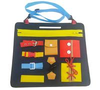 Planche D'Activités Montessori, Jouets Éducatifs Pour Bébés, Vêtements Pour Enfants D'Âge Préscolaire, Fermeture Éclair, Boucle, Bouton, Jouet, Compétences De Vie, Enseignement, Train, Nouveau