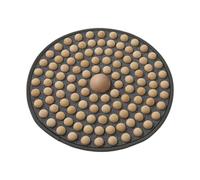 Planche d'acupression de massage des pieds - Tapis de réflexologie en bois, coussinet ergonomique de point de pression, outil de thérapie pliable | Masseur de pieds antidérapant pour les employés de