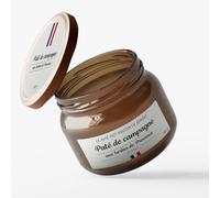 Planche de 6 étiquettes de 10x4cm et 6 opercules autocollants de 6,5 de diamètre personnalisables pour terrines, pâtés et conserve