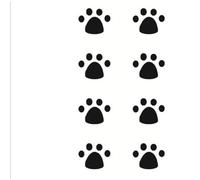 Planche de 8 Tatouages éphémères patte animal waterproof