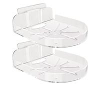 Planche de babyphone Stick On - 2X Support de moniteur pour bébé, Support de caméra de sécurité mural Support de rangement pour intérieur Chambre d'enfant Chambre à coucher Extérieur Vente au détail