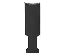 Planche de balayage avec dents, brosse de teinture pour cheveux, planche de surbrillance, plaque de peigne de teinte, outil de coiffure pour salon de coiffure, accessoires de (M Noir)