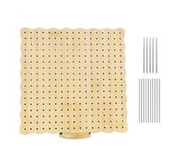 Planche de Blocage Bâton Crochet - Outils d'Artisanat Bamboo, Tapis de Blocage, Kit D'Accessoires de Tricot | Convient pour Les Projets de Crochet Formation De Fil Bricolage Bricolage Cadeaux Fait