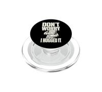 Planche de Bois Amusante Don't Worry I Hugged It PopSockets PopGrip pour MagSafe