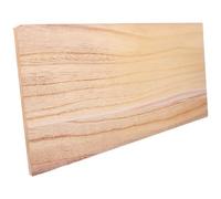 Planche de Bois Rectangulaire en Bois Massif, 40x20cm pour Bricolage | Matériel pour Projets Créatifs, Panneau Brut Polyvalent, Espace de Rangement Généreux, Style Classique