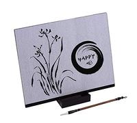 Planche de Bouddha,Réutilisable Bouddha Conseil Artiste Tableau Peinture avec Brosse à Eau et Support Relâchement Pression Relaxation Méditation Art Pleine Conscience Cadeau de Détente pour