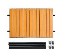 Planche de camping, table de table de plage, Camping Table de camping pliant Attachement supérieur, Heavy Duty, 29.5x21,6 pouces, outil de randonnée, fournitures de pique-nique portable pour barbecue,