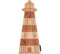 Planche de cribbage en forme de phare - Made in USA G