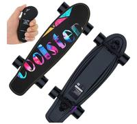 Planche de croisière motorisée/Planche à roulettes électrique Tout-en-Un - avec télécommande LED - Planche de Banlieue légère de 3,75 kg, montée de Grade maximale de 30% (B)