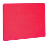 Planche de cuisson HACCP pour viande crue GN 1/1 530 x 325 mm - rouge
