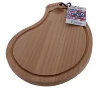 Jean Dubost – Planche de dégustation Côte de Bœuf – Bois de hêtre – 29,5 x 21 cm