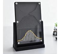 Planche de démonstration de probabilité - Modèle mathématique avec courbe de cloche pour un apprentissage amélioré et une éducation physique - 12 x 18 cm