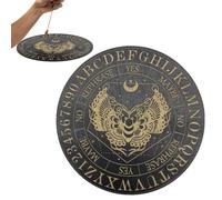 Planche de divination en bois à sept étoiles, tableau de divination rond métaphysique pour la méditation, la divination