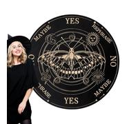 Planche de Divination en Bois avec Planchette - Jeu de Message d' métaphysique avec Lettres | Amusant pour Les débutants pour la Famille, la décoration d'intérieur, la radiesthésie, Les Conseils