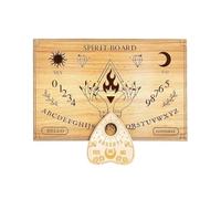 Planche de divination en bois pour la méditation - Outil pour divination et prise de décisions avec rabdomance, | pour maison, intérieur, bibliothèque, méditation, magasin à thème, fêtes, salle