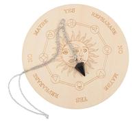 Planche de Divination par Radiesthésie en Bois , à Pendule Métaphysique