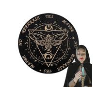Planche De Divination Radiesthésie,Planchette en Bois Décorative avec Alphabet | Jeu de Société Ouija pour la Divination et la Prédiction lors de Fêtes et Réunions