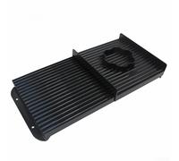 Planche de fabrication d'appâts de pêche en plastique avec base stable pour la pêche à la carpe - Noir (10 mm)