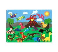 Planche de Feutre pour Tout-Petit | Tableau en Feutre DIY pour raconter des Histoires - Activité Murale éducative pour Tout-Petits, Tableau de Flanelle de Conte d'animaux domestiques pour, garçons