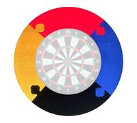 Planche de fléchettes - Protection murale - Anneau de fléchettes - Protection murale - Protège les murs et les fléchettes - Anneau d'épissure coloré pour bar, salle de jeux, club