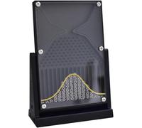 Planche de Galton 12 x 18 cm, outil pédagogique de laboratoire de physique, modèle mathématique de distribution normale, démonstration de probabilités avec courbe, pour les enseignants et les étudiant