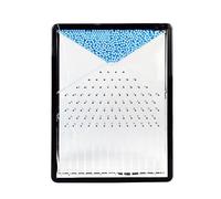 Planche De Galton avec Perles, Planche De Dalton, Manuel De Probabilités Et Courbes en Cloche, Utilisé pour l'enseignement Et La Démonstration en Laboratoire, 31,5 X 41,5 Cm (Bleu),41.5 * 31.5cm