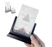 Planche de Galton de Bureau, modèle de démonstration de probabilités avec Courbe en Cloche, Outil d'expérimentation Efficace sur Les lois statistiques, Outil pédagogique de Physique(Large)